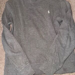 Polo by Ralph Lauren Gray Crewneck Sweater